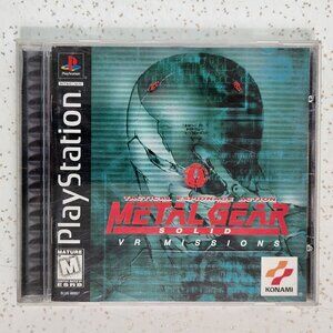 Metal Gear Solid  VR Missions for PS1 CIB